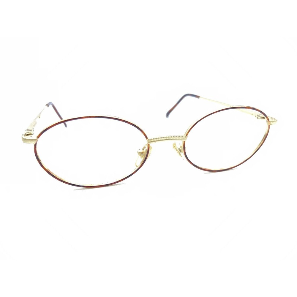 Personal Optics DP 15258 Tortoise Brown Matte Gold Oval Eyeglasses Frames 140